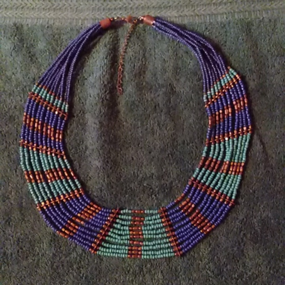 6/$20 Sea Bead Necklace